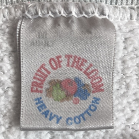 Women’s Vtg Medium Gray Sweater Paris Rocky Mountain Spirit Fruit of the loom - Picture 6 of 10